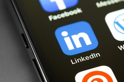 LinkedIn app on mobile phone