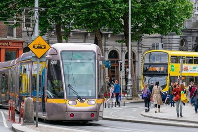 Luas and bus