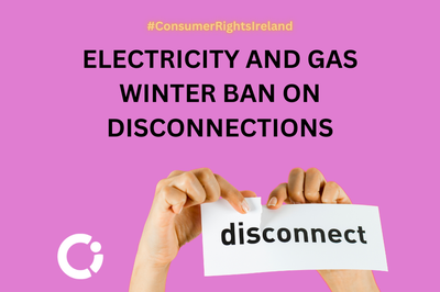 Electricity and gas winter ban on disconnections