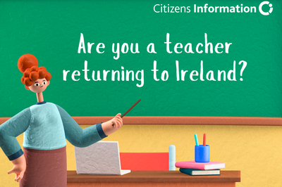 Representation of a teacher at a blackboard